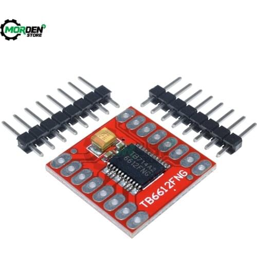 TB6612FNG TB6612 Dual Motor Driver 1A for Arduino Microcontroller VCC 2.7-5.5V DC Better Than L298N