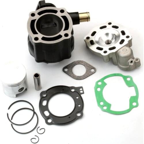 Scooter 70cc Big Bore Cylinder Kit & Head for Suzuki Katana 50 Zillion 50cc LC 47mm/12mm 2-Stroke