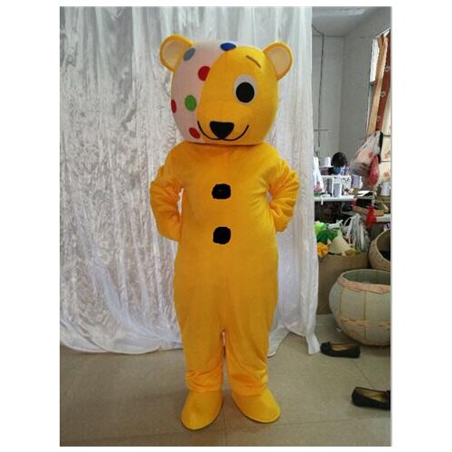 Bear Mascot Costume Adult Size Christmas Fancy Dress Christmas Cosplay for Halloween party event