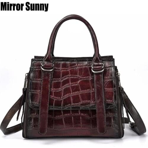 Женские сумки под рептилию MIRROR SUNNY China At AliExpress