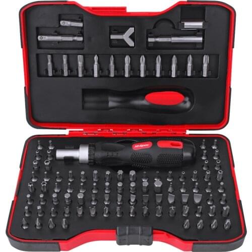 101 in 1 Screwdriver Set of Screw Driver Bit Set Multifunctional electric screwdriver combination plum hexagon hand tools