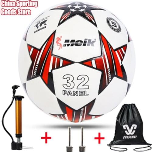 New high quality football, football match training No.5 football, free air pump + air needle + bag