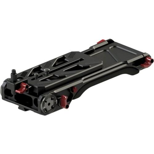 Hontoo 15mm AU-EVA1 Baseplate Base Plate with V-LOCK compatible with VCT-U14 shoulder pad for PANASONIC AU-EVA1 camera film