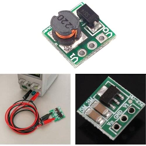 0.9-5V To 5V DC-DC Step-Up Power Module Voltage Boost Converter Board 1.5V 1.8V 2.5V 3V 3.3V 3.7V 4.2V To 5V