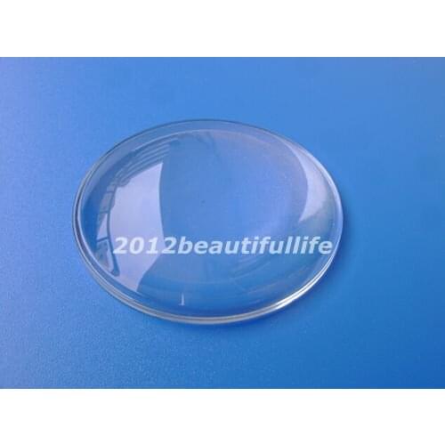 10pcs Diameter 63mm high borosilicate optical glass convex lens DIY projection lamp spotlight projection lamp illumination