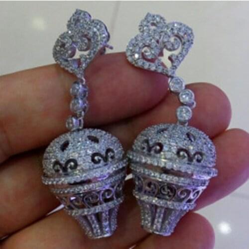 Rsb48 Luxury Designer Fashion 925 Sterling Silver Jewelry zirconia shinning for lady women,cute&sweet bb