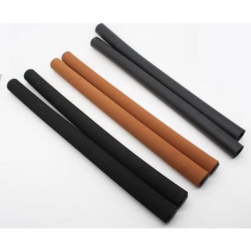 Bicycle Bike Butterfly Handlebar Grip Matte Soft Foam Sponge Grips Handle Bar 50cm black brown with 22.2 handlebars