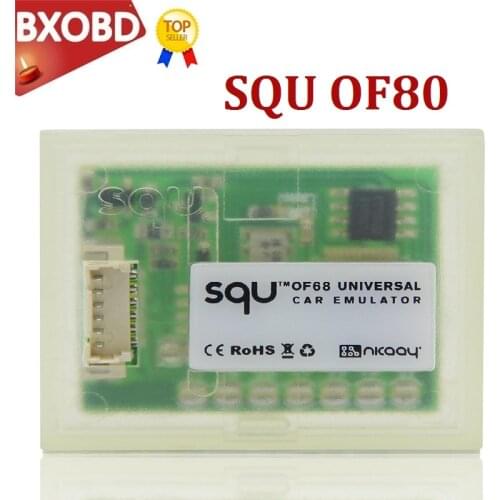 SQU OF80 Universal Car Emulator SQU OF80 Car Emulator Signal Reset Immo off Seat occupancy sensor/Tacho programs Diagnostic Tool