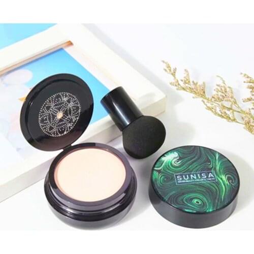 Mushroom Head Air Cushion BB Cream Moisturizing Air-permeable Face Makeup Natural Brightening Concealer T13