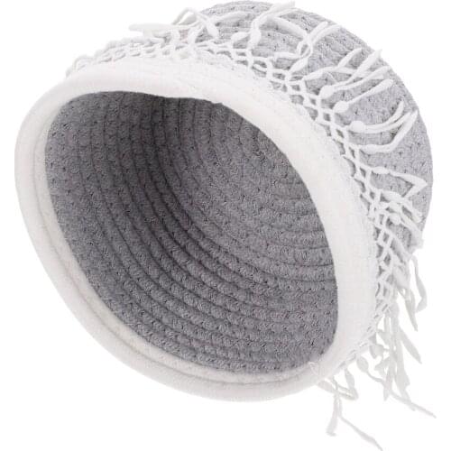 1pc Sundries Organizer Desktop Storage Basket Storage Organizer Desktop Decor