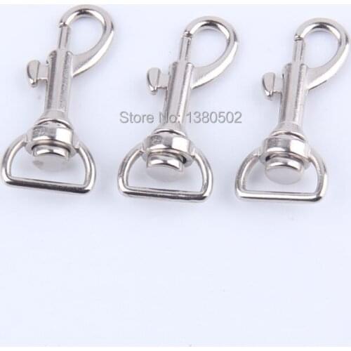 10PCS Practical Matel buckles Rotary Swivel Lobster Clasps Swivel-Eye Bolt Snap Hook