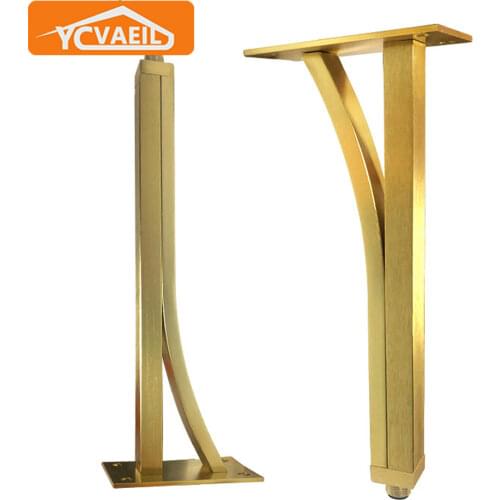 4pcs Table Legs for Metal Furniture 20-30cm Aluminum Cabinet Foot Adjustable Washbasin Bathroom Cupboard Coffee Table Sofa Feet