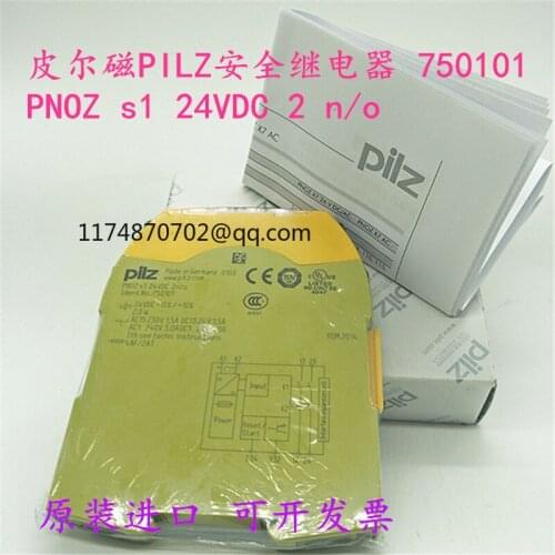 PilzPNOZ S1 24VDC 2n/o 750101 100% new and original