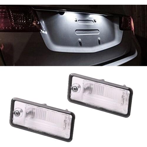 8E0807430A 8E0807430B left / Right License Plate Light Lamp Lens For AUDI A3 A4 S4 B6 B7 A6/S6 Q7 2007-2009 RS4 2006-2008
