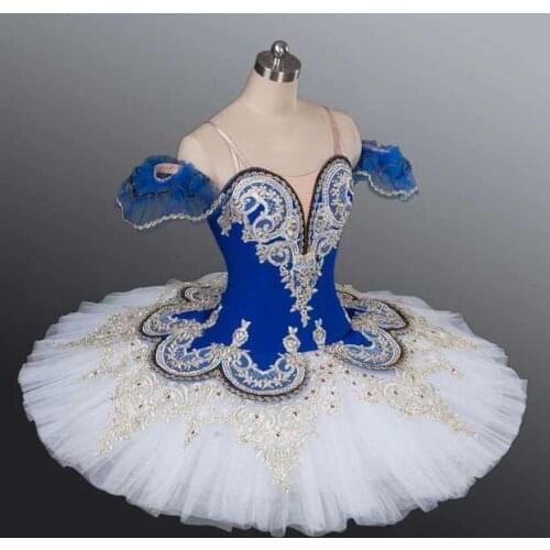 Professional Ballet Tutu Swan Lake Pancake Tutu Girls Child Costume Ballerina Stage Performance Ballet Clothes For Kids