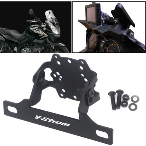 For Suzuki V-Strom 650 navigator gps portable charger usb motorcycle Phone Navigation support For Suzuki V strom 650 2010