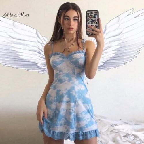 HalouWind Summer Dresses With Sleeves