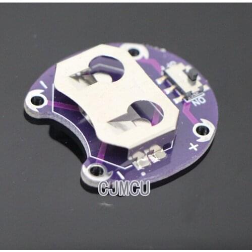 LilyPad Coin Cell Battery Holder CR2032 Battery Mount Module for arduino DIY KIT