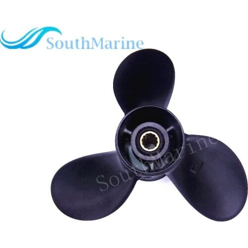 Boat Outboard Motor F8-04050000 Aluminum Propeller for Parsun HDX Makara F8 F9.8 4-Stroke