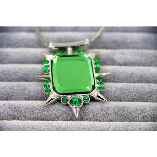 Fashion Jewelry Crstal Charm Once Upon A Time Wicked Witch Zelina Glinda Necklace For Women Gifts