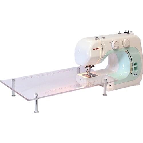 NEW JANOME Sewing Machine Extension Table FOR JANOME 2039 2049 392 3022 Size 50X30CM transparent acrylic foot