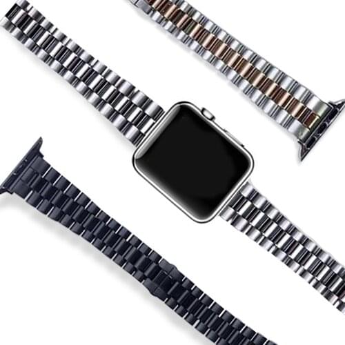 Stainless Steel Strap for Apple Watch 6 se Band 40mm 44mm Womens Slim Bracelet for iWatch Strap Series 5 4 3 38mm 42mm Wristband