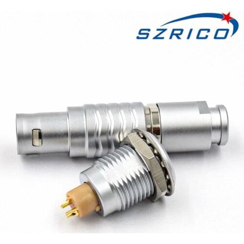 SZRICO Metal 1B FGG and EGG 2 to 16 Pins Medical Connectors for lemos