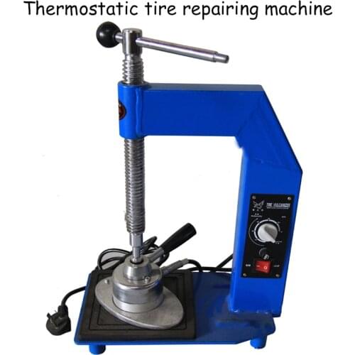 Thermostatic Tyre Repairing Machine Automatic Time Control Vulcanizing Machine Car Tire Repair Tool 220v/500w