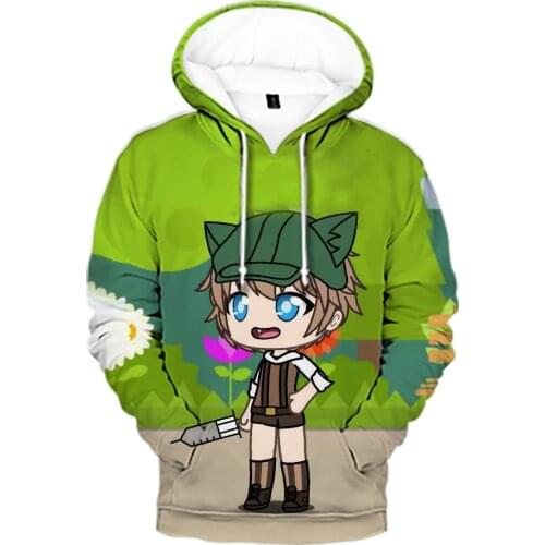 Classic Game GachaLife 3D Print Spring Autumn Hoodies Sweatshirts Fashion Men Women Long sleeve Sportswear GachaLife Clothes