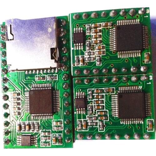 WT5001M02 MP3 Voice Recording Chip IC Module