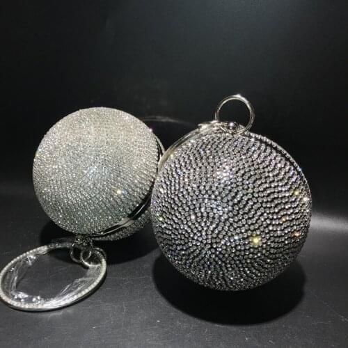 XIYUAN Womens Crystal Clutch Gold Evening Bag Luxury Wedding Clutch Purse Elegant Handbag Female chain Shoulder Bag handbags