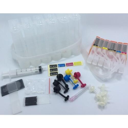 YOTAT 6color CISS ink cartridge PGI250 PGI-250 CLI-251 for Canon PIXMA MG6320 MG7120 iP8720 MG7520