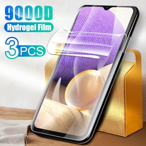 3PCS hydrogel film for samsung galaxy a32 5G smartphone screen protector for samsung A 32 A32 6.5'' A326B film cover not glass