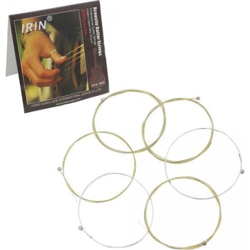 6pcs Acoustic Guitar Stainless Steel String A101