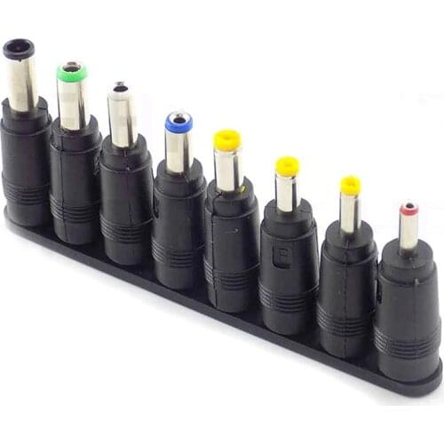 Male To Female Power Adapter 5.5X2.1mm Jack Plug Laptop Adapter Connector 6.3 6.0 5.5 4.8 4.0 3.5mm 2.5 2.1 1.7 1.35Mm