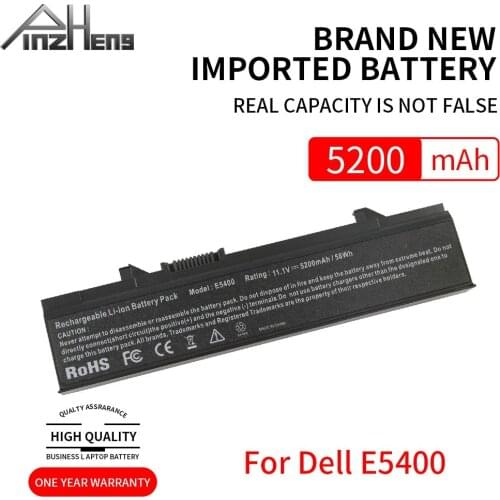 PINZHENG Laptop Battery For DEll Latitude E5400 E5410 E5500 Laptop KM742 KM752 KM760 KM970 MT186 MT187 MT196 MT332 KM668 RM649