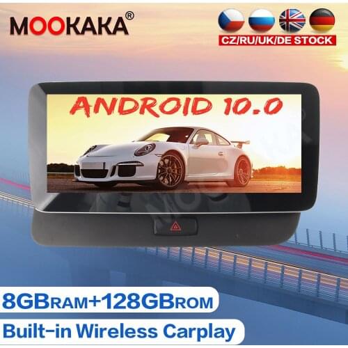 For Audi Q5 2009 - 2016 Android 10.0 8+128G Car Multimedia Player GPS Navigation Auto Radio Stereo Audio Head Unit Tape Recorder