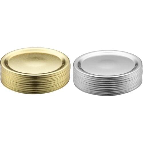 Household Vacuum Sealing Lids Mason Jar Split-Type Lids Sealing Leak Proof Secure Mason Storage Caps for Glass Storage Bottle