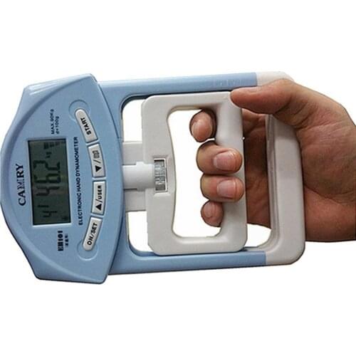 Electronic Hand Grip Strength Meter 198lb/90kg Electronic Digital LCD Hand Grip Strength Dynamometer Measuring Meter