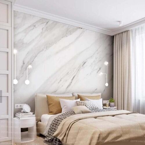 European Abstract Grey Marble Mural Decoration Mural papel 3d paredes Wallpaper Walls for Living Room Bedroom Home Wall Decor