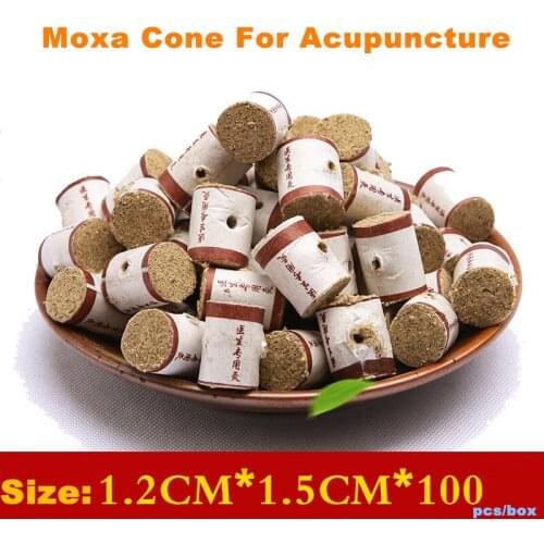 Chinese Traditional Moxibustion Warm Acupuncture Needle Moxa High-quality Moxa Sticks For Moxibustion 100Pieces/Box