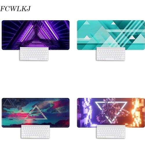 Personalized Fabric Mouse Pad Art Table Mats Office Carpet Desk Pad Mouse Mat Black Big Mousepad Rubber Mat for Computer Table