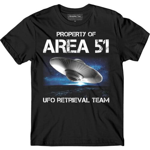 Hot Sale Fashion UFO T-shirt Glow In The Dark, Area 51 T-shirt,Spaceship T-shirt Glow In The Dark Print Casual T-Shirt Men Brand