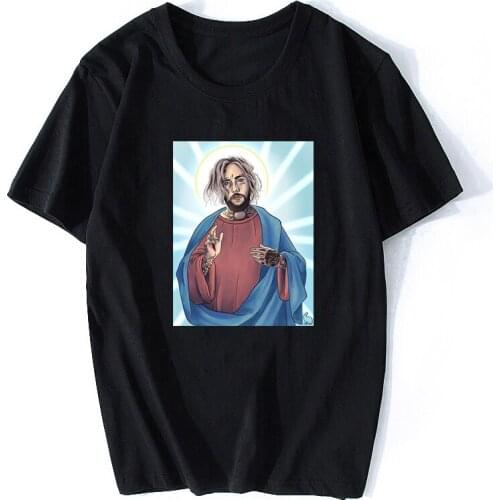 Saint Suicide Boy T Shirt Men High Quality Aesthetic Cool Vintage Hip Hop T-shirt Harajuku Streetwear Camisetas Hombre