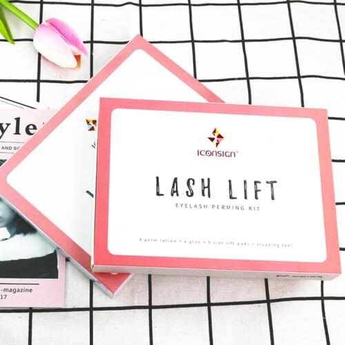 10 sets/lot Professional Mini Eyelash Perming Kit Lashes Lift Cilia Tools Perming Sets Rods Y-Brushes Beauty Makeup Tools