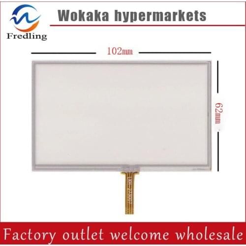 New 4.3 inch 4Wire Resistive Touch Panel Digitizer Screen For TeXet TN-501 GPS Free shipping