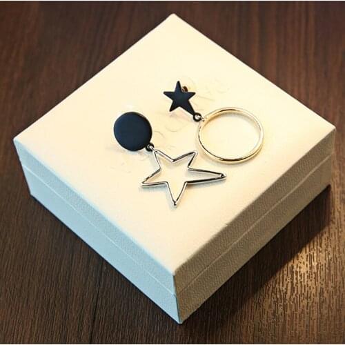 New arrive irregular drop earring for women fashion star round design ladies' geometric earrings 2016 stylish jewelry #ER153
