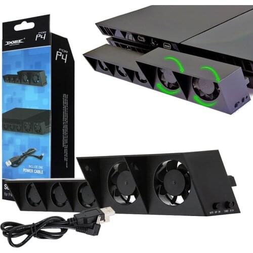 PS4 USB External Turbo Temperature Cooler Cooling Fan for PS4 Console Accessories