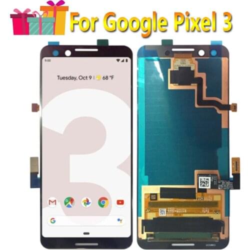 Original Display Replace 5.5" For Google Pixel 3 LCD Touch Screen Digitizer Assemby