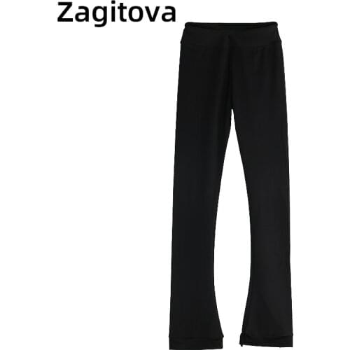 Figure Skating Dress Practice Pants Trousers Girls And Women Ice Skate Dressing Tight Pants Pure Black